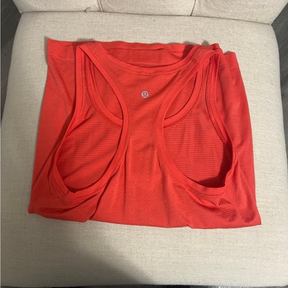 lululemon athletica Women's Red Tank Top